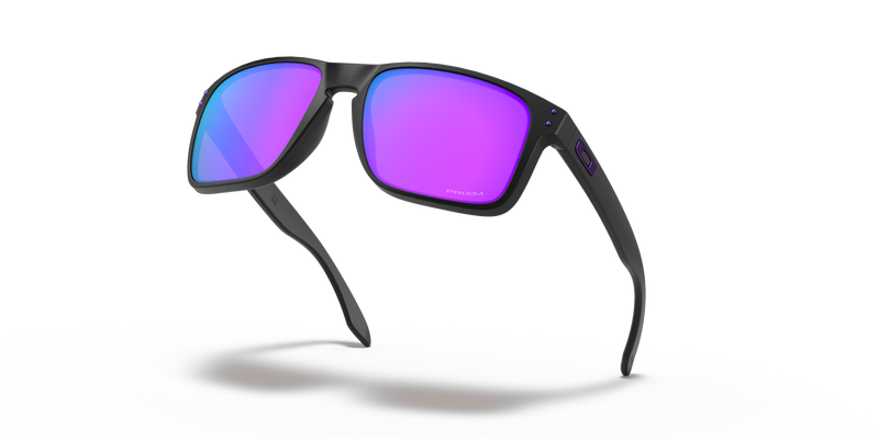 Oakley Holbrook XL Sunglasses - Matte Black with Prizm Violet Lenses