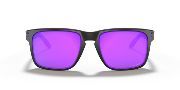 Oakley Holbrook XL Sunglasses - Matte Black with Prizm Violet Lenses