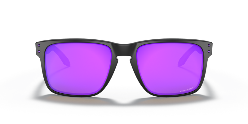 Oakley Holbrook XL Sunglasses - Matte Black with Prizm Violet Lenses