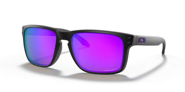 Oakley Holbrook XL Sunglasses - Matte Black with Prizm Violet Lenses