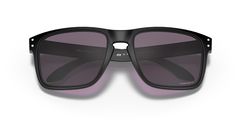 Oakley Holbrook XL Sunglasses - Matte Black with Prizm Grey Lenses