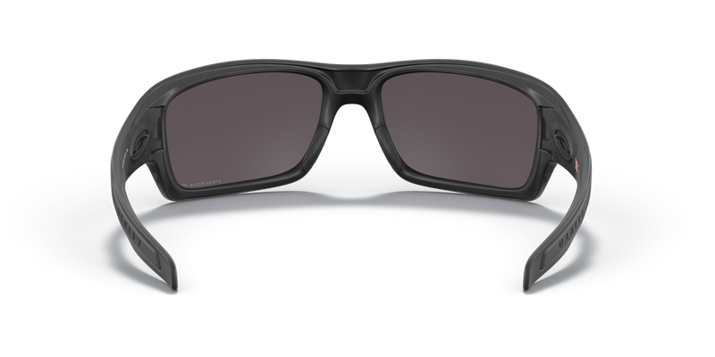 Oakley Turbine Sunglasses - Matte Black with Polarized Prizm Grey Lenses