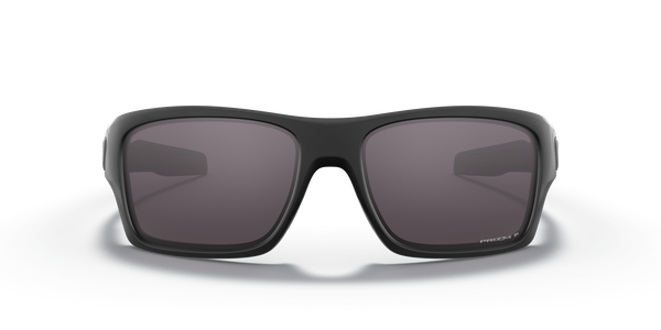 Oakley Turbine Sunglasses - Matte Black with Polarized Prizm Grey Lenses