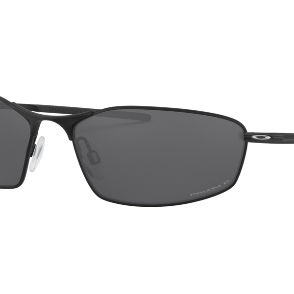 Oakley Whisker Sunglasses - Satin Black with Polarized Prizm Black