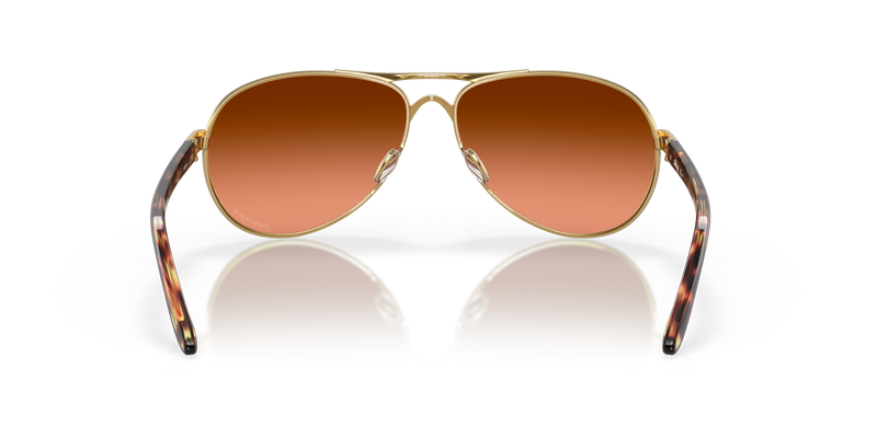 Oakley Feedback Sunglasses - Polished Gold with Prizm Brown Gradient L –  Assef's