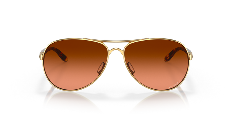 Oakley Feedback Sunglasses Polished Gold with Prizm Brown