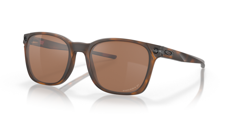 Oakley Ojector Sunglasses - Matte Brown Tortoise with Polarized Prizm Tungsten Lenses