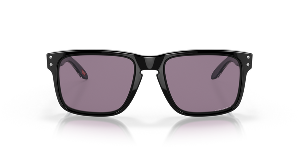 Oakley Holbrook High Resolution Collection Sunglasses - Polished Black with Prizm Grey Lenses