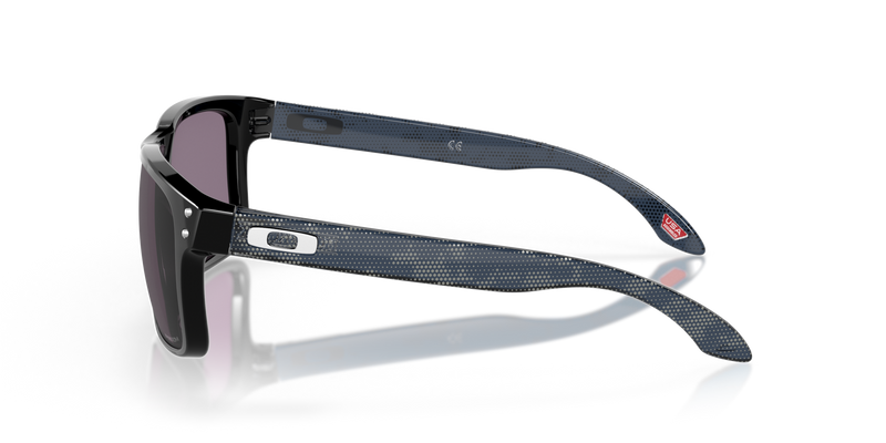Oakley Holbrook High Resolution Collection Sunglasses - Polished Black with Prizm Grey Lenses