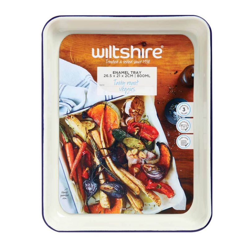 Wiltshire Enamel Bake Tray 800ml