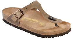 Birkenstock Gizeh Tabacco Brown - Oiled Leather Regular