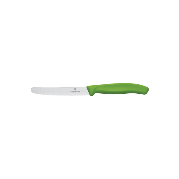 Victorinox Swiss Classic Tomato and Table Knife - Green