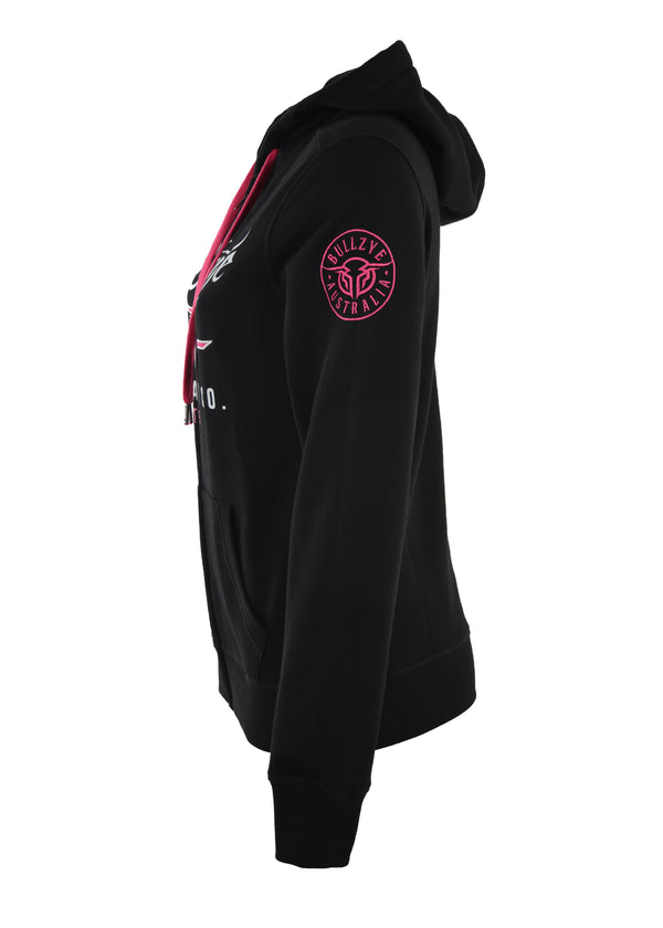 Bullzye Women's Code Zip Hoodie - Black