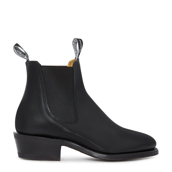 Buy Black R.M. Williams Rubber Sole Lady Yearling Boot Online FREE SHIPPING Assef s