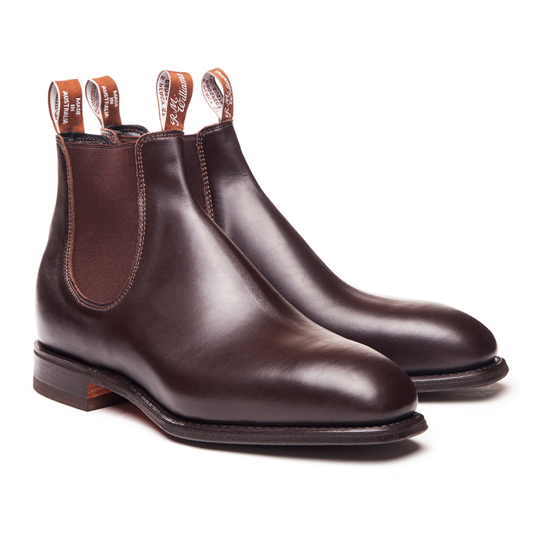 R.M. Williams Dynamic Flex Craftsman Boot - H Fit - Chestnut