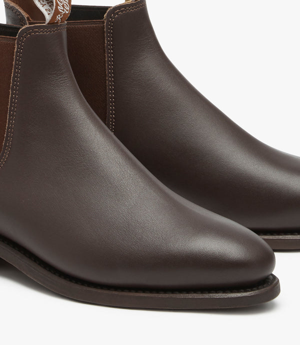 R.M. Williams Adelaide Boot - E Fit - Chestnut - Rubber Sole