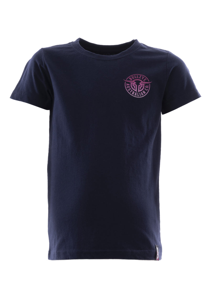 Bullzye Girls (Kids) Bullring Short Sleeve Tee - 4 Colours