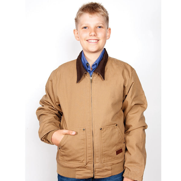 Just Country Kids Junior Diamantina Jacket - Khaki