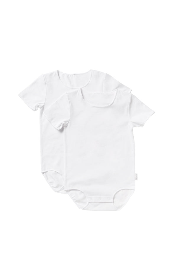 BONDS Baby Wonderbodies Short Sleeve Bodysuit - White