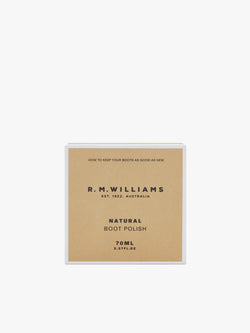 R.M. Williams Stockman's Boot Polish - Natural