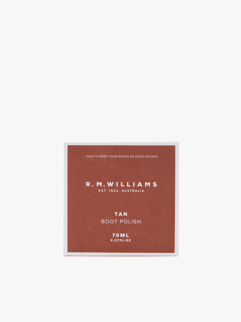 R.M. Williams Stockman's Boot Polish - Tan