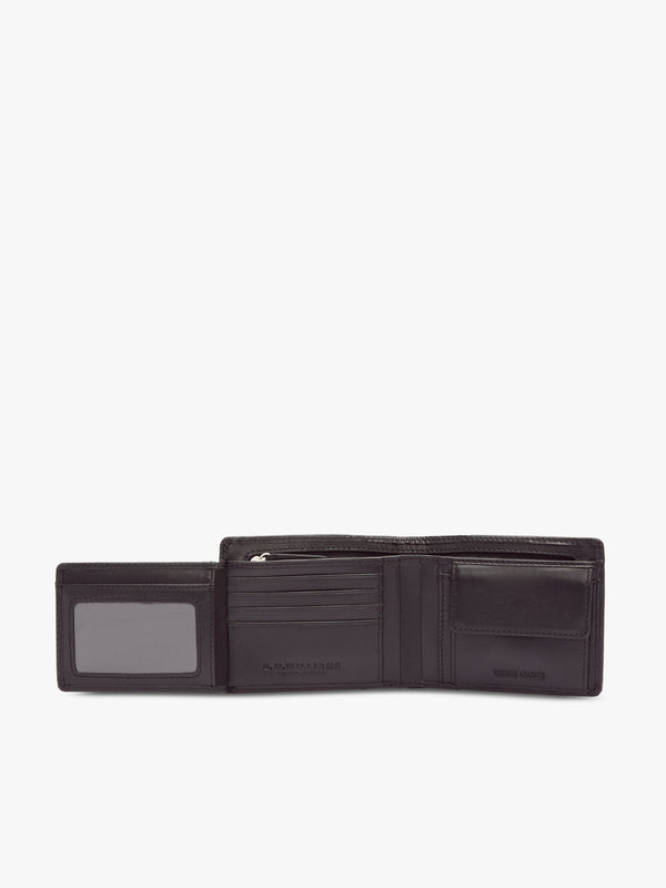 R.M. Williams Leather Wallet with Coin Purse - Black