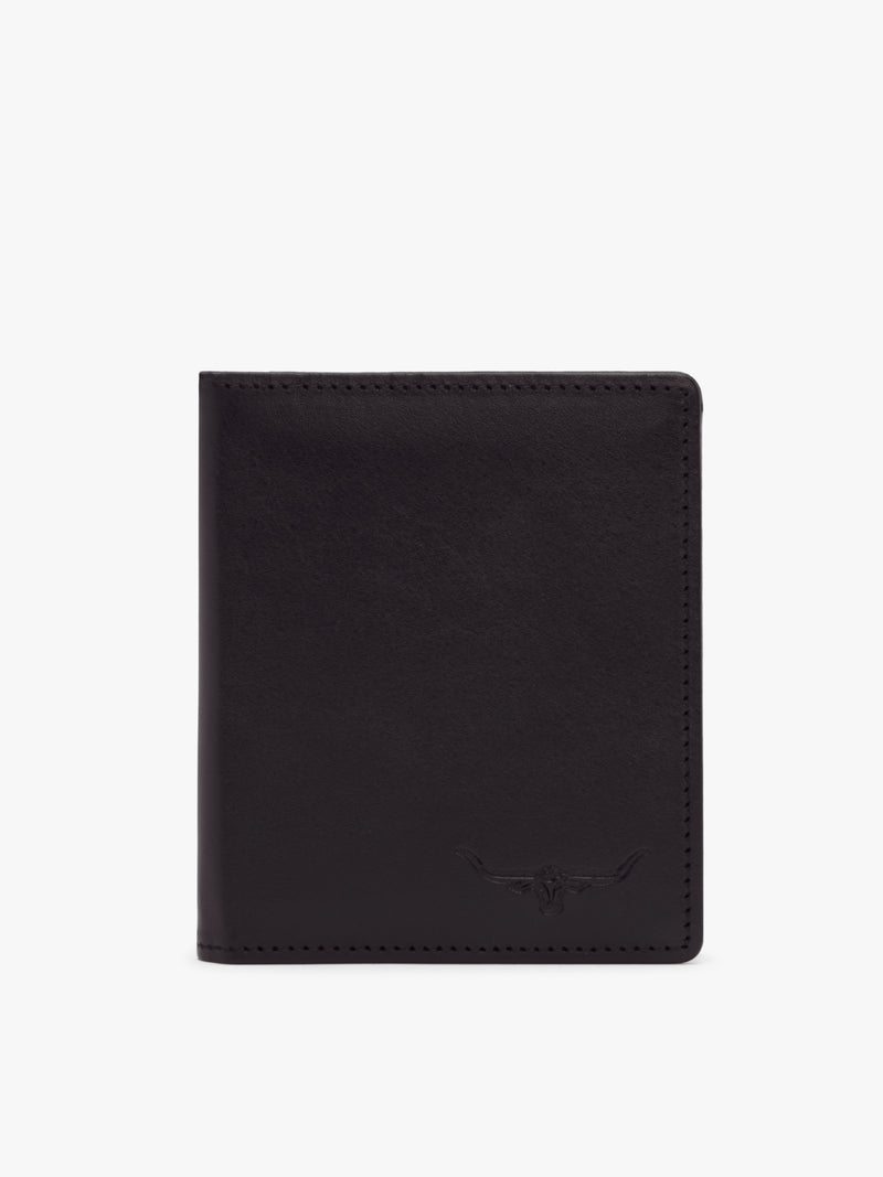 R.M. Williams Kangaroo Tri-Fold Wallet - Black