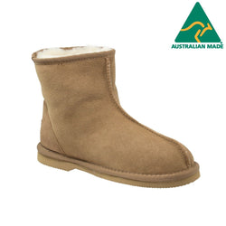 Australian Made Comfort Me Classic Ugg Short Boots (Corowa) - Chestnut