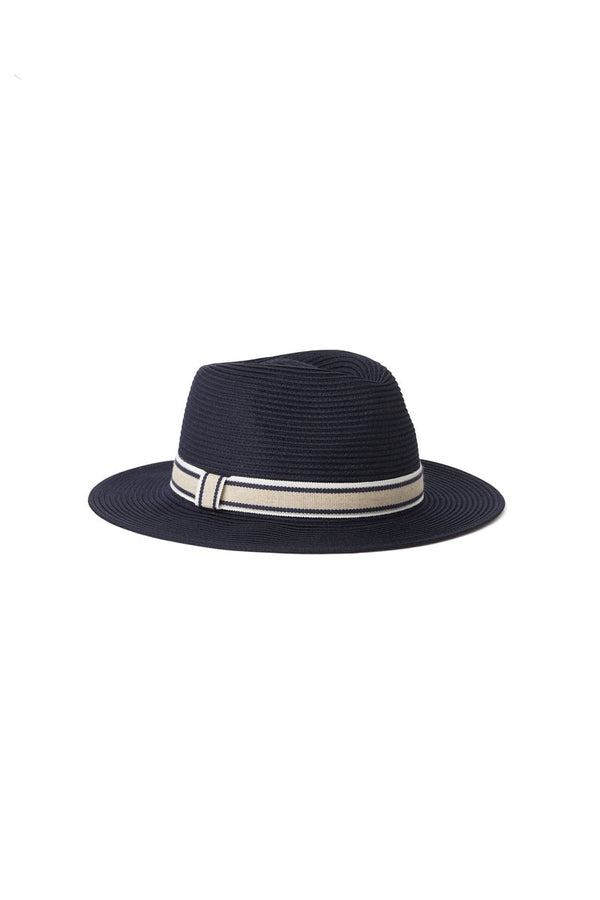 Canopy Bay Huntingdale Hat - White/Navy/Taupe