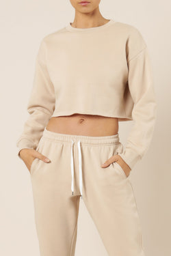 Nude Lucy Carter Classic Crop Sweat - 3 Colours
