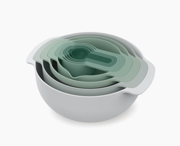 Joseph Joseph Nest 9 Plus Bowl Set - Sage