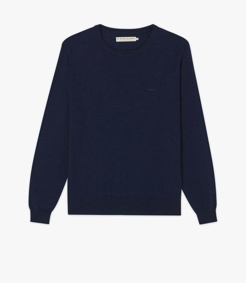 R.M. Williams Howe Sweater - Navy