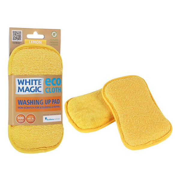 White Magic Washing Up Pad - Lemon