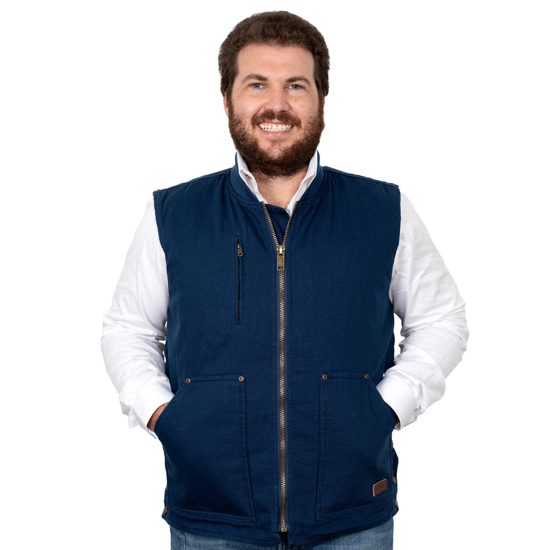 Just Country Men's Diamantina Vest - Navy