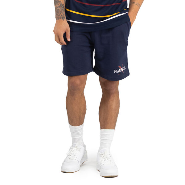 Nautica Heritage Mundra Track Shorts - Dark Navy