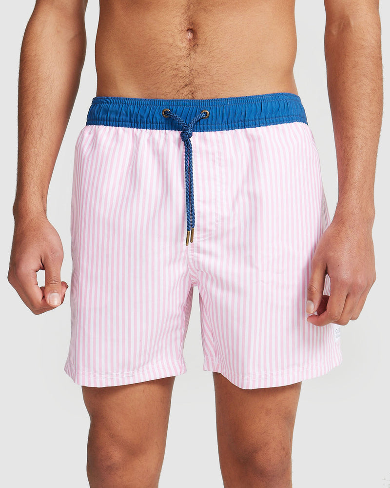 ORTC Manly Swim Shorts - Pink