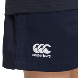 Canterbury Kids Rugged Drill Shorts - Navy & Black