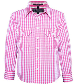 Pilbara Kids Long Sleeve Shirt - 5 Colours