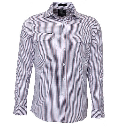 Ritemate Mens Double Pocket Long Sleeve Shirt - 4 Colours