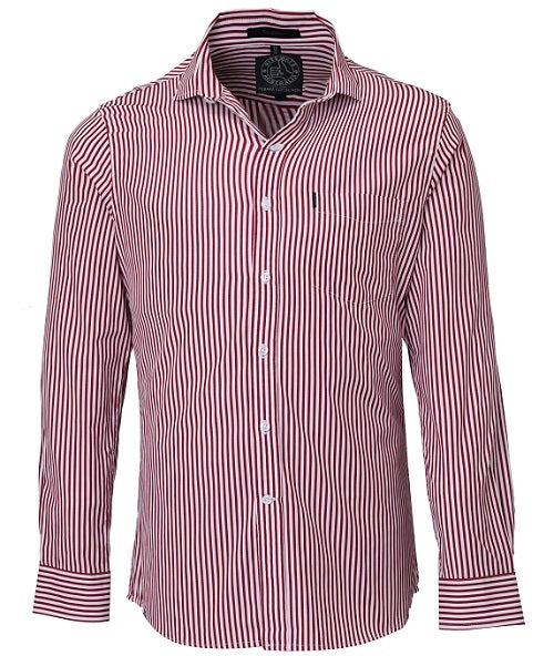 Ritemate Mens Single Pocket Long Sleeve Shirt - 4 Colours