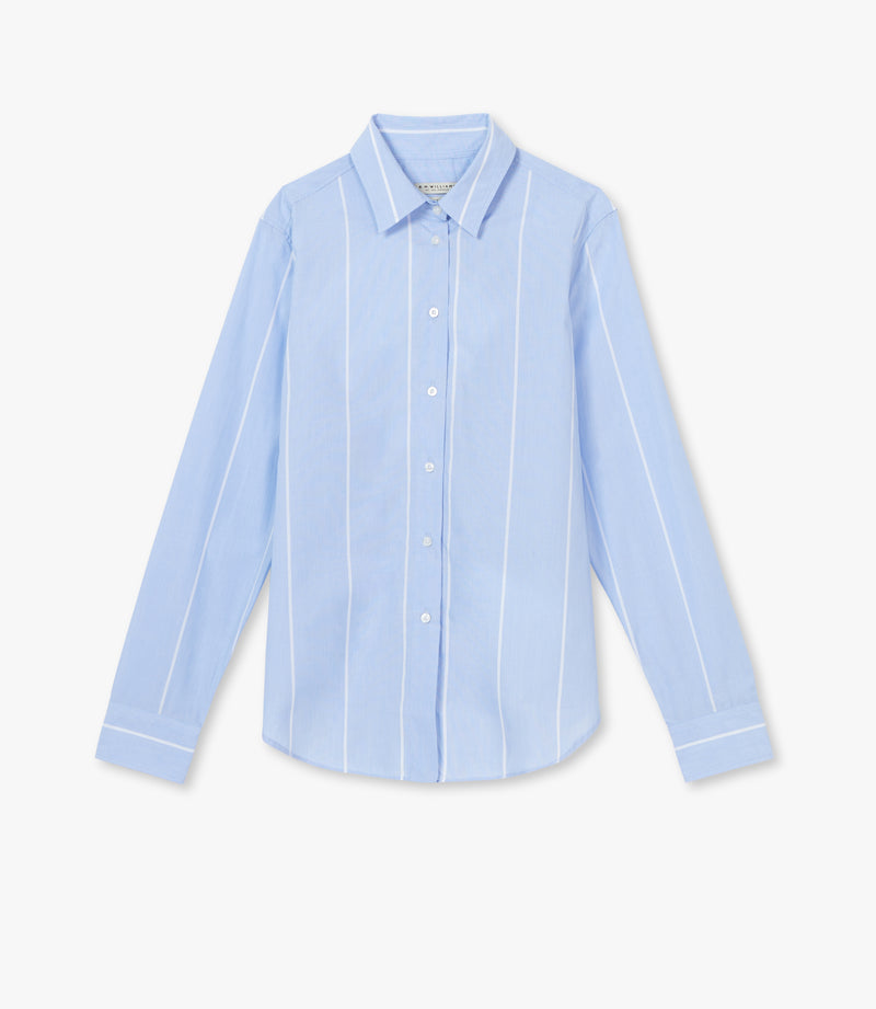 R.M. Williams Women's Highgate Shirt - Blue/White