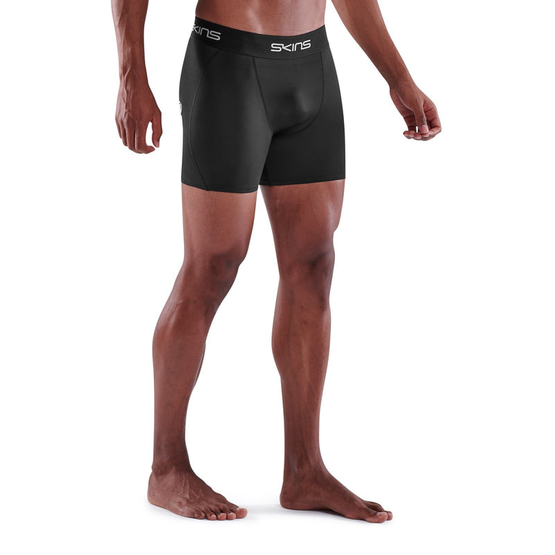 Skins Dnamic Force Mens Compression Shorts (Black)