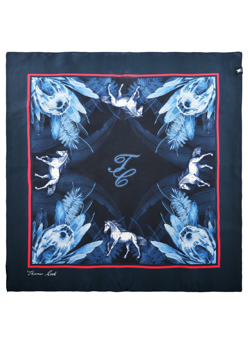 Thomas Cook Women's Silk Print Scarf - 2 Colours