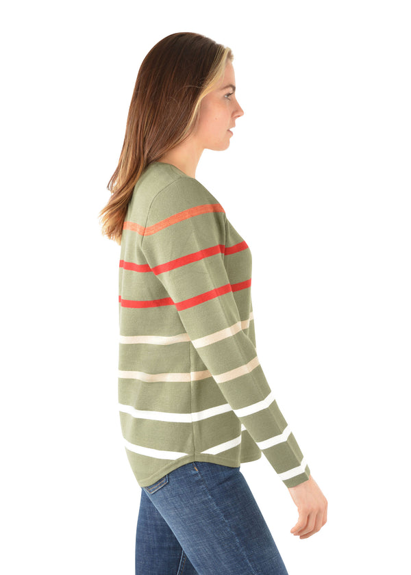 Thomas Cook Women’s Evelyn Milano Stripe Knit Jumper - 2 Colours