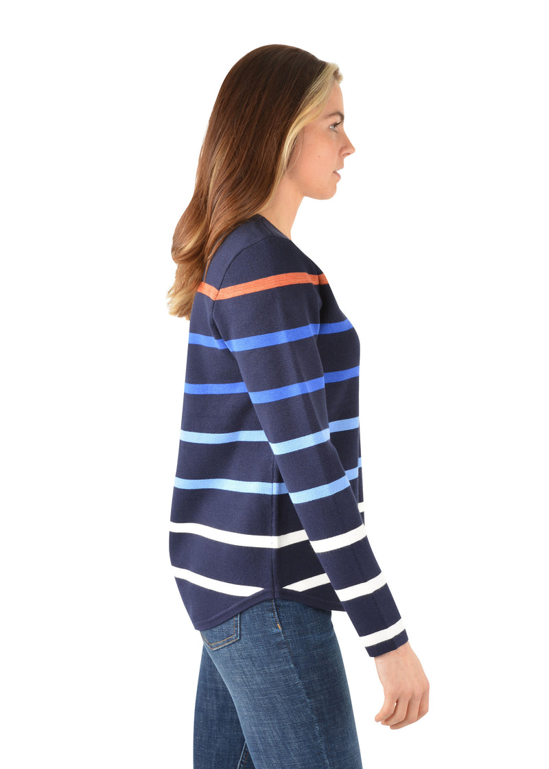Thomas Cook Women’s Evelyn Milano Stripe Knit Jumper - 2 Colours