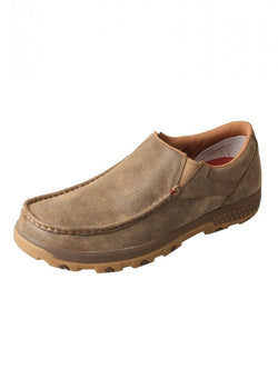 Twisted X Men's Cellstretch Slip On Driving Moc - Bomber