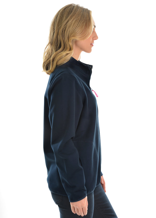 Thomas Cook Womens Zip Thru Fleece Jacket - Navy