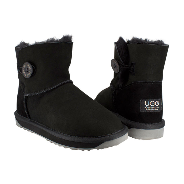 Australian Made Comfort Me Mini Bailey Button Ugg Boot (USB) - 2 Colours