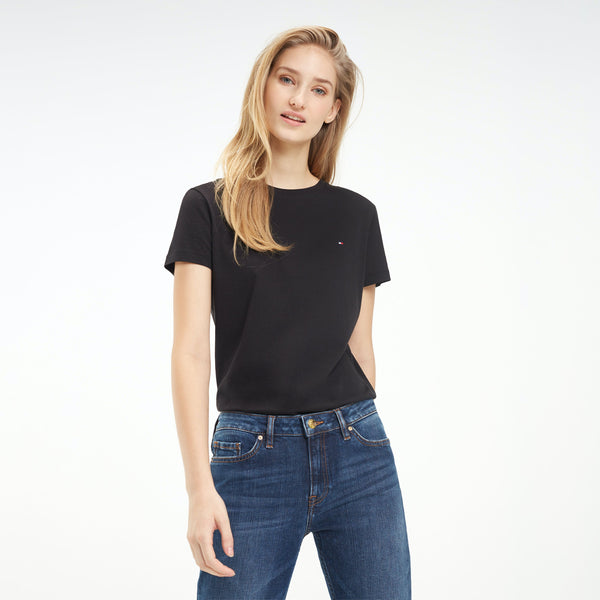 Tommy Hilfiger Womens Heritage Crew Neck Tee - 3 Colours