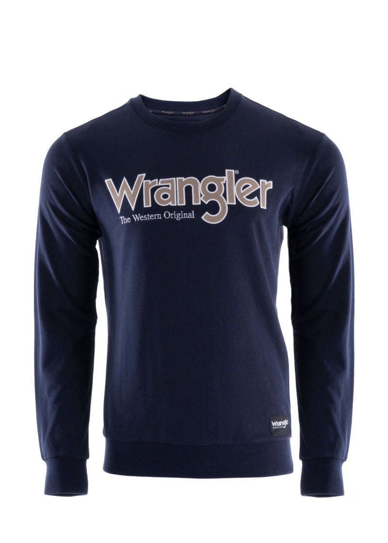 Wrangler Ryder Logo Crew - 3 Colours